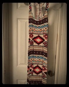 Long Print Dress